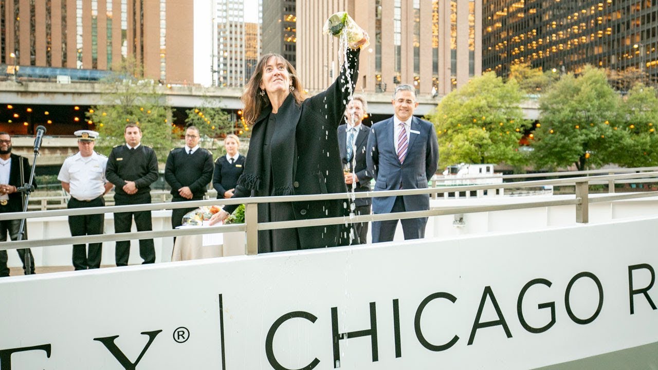 Odyssey Chicago River Christening