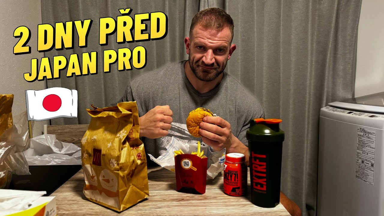 Report 2 dní před JAPAN PRO 2025 - JAN TUREK IFBB PRO