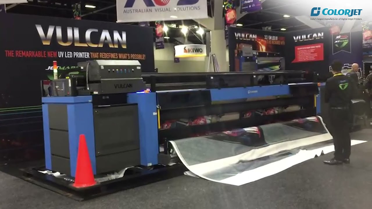VULCAN - High Speed 5 Meter Ultra-Wide Roll-to-Roll UV LED Printer