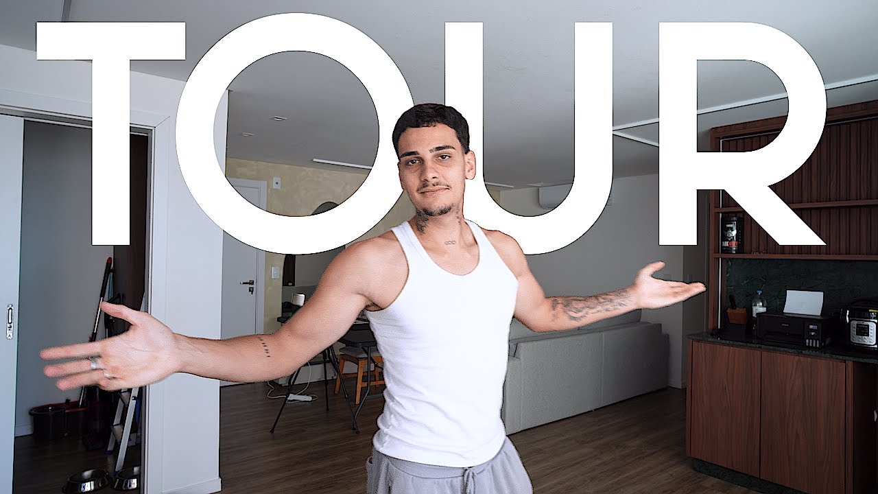 Tour pelo meu novo apartamento de R$4.568,98 por mês