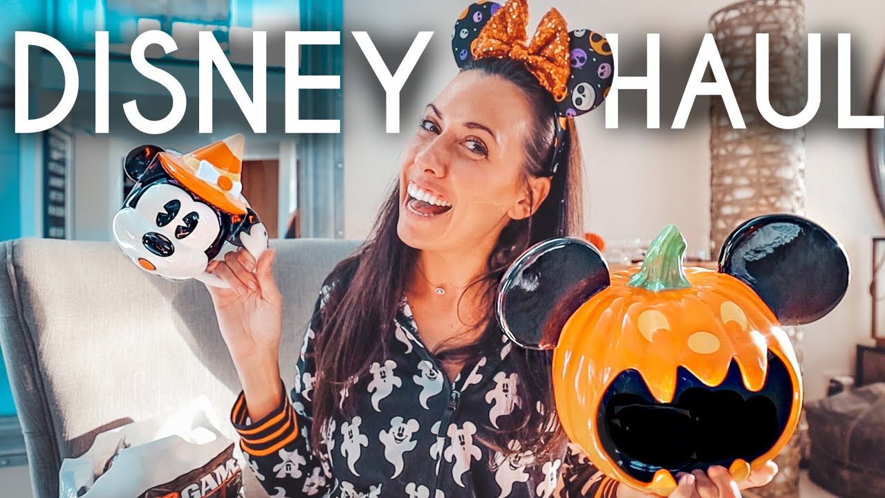 Halloween DISNEY Haul | Disney Fall Home Decor
