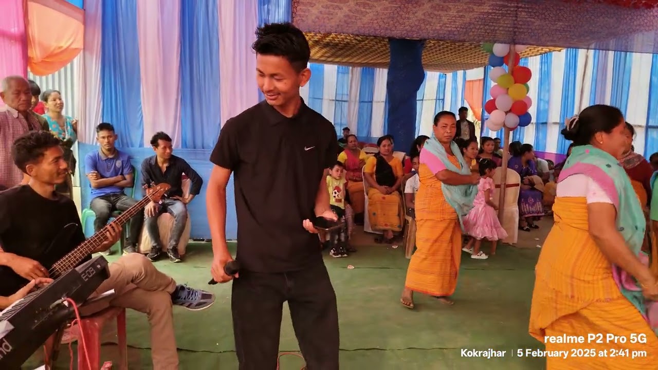 Mr. Birpung Basumatary ni habani mwsanai. Happy married life pongbainisim