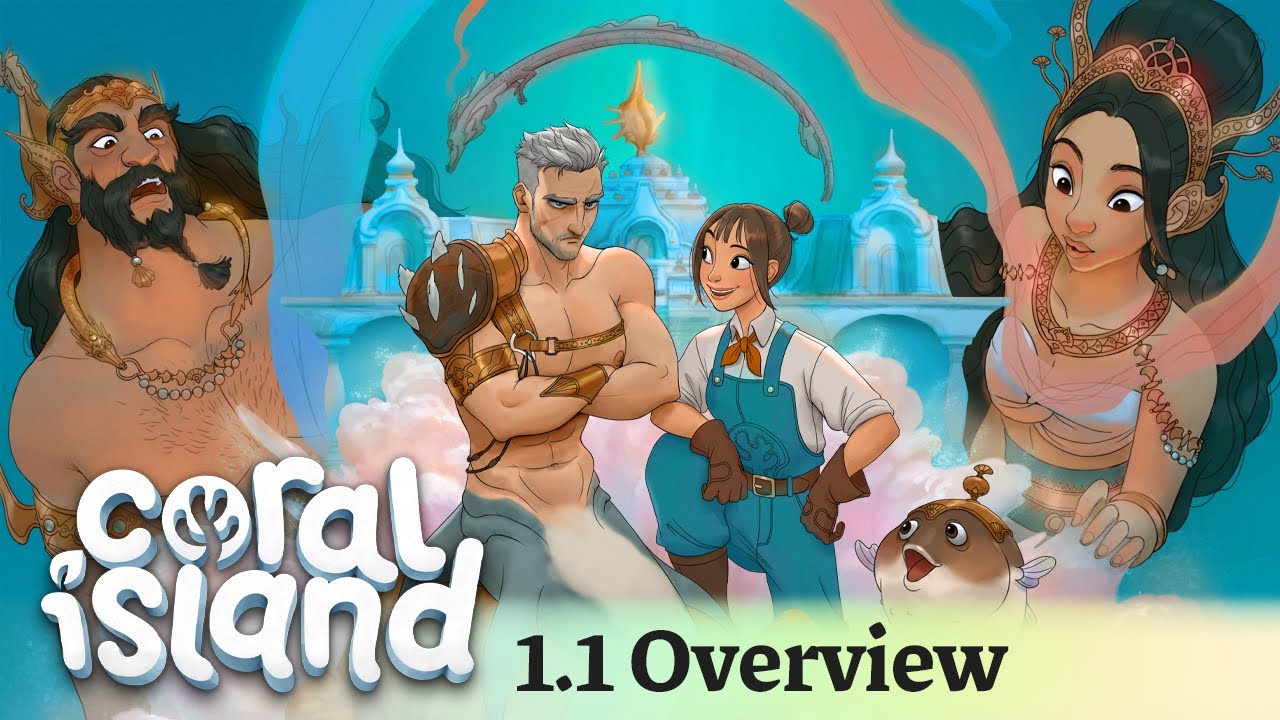 Coral Island 1.1 update Overview