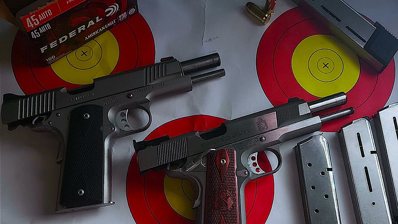 1911 First 125 Rounds 'Kimber Stainless ii'