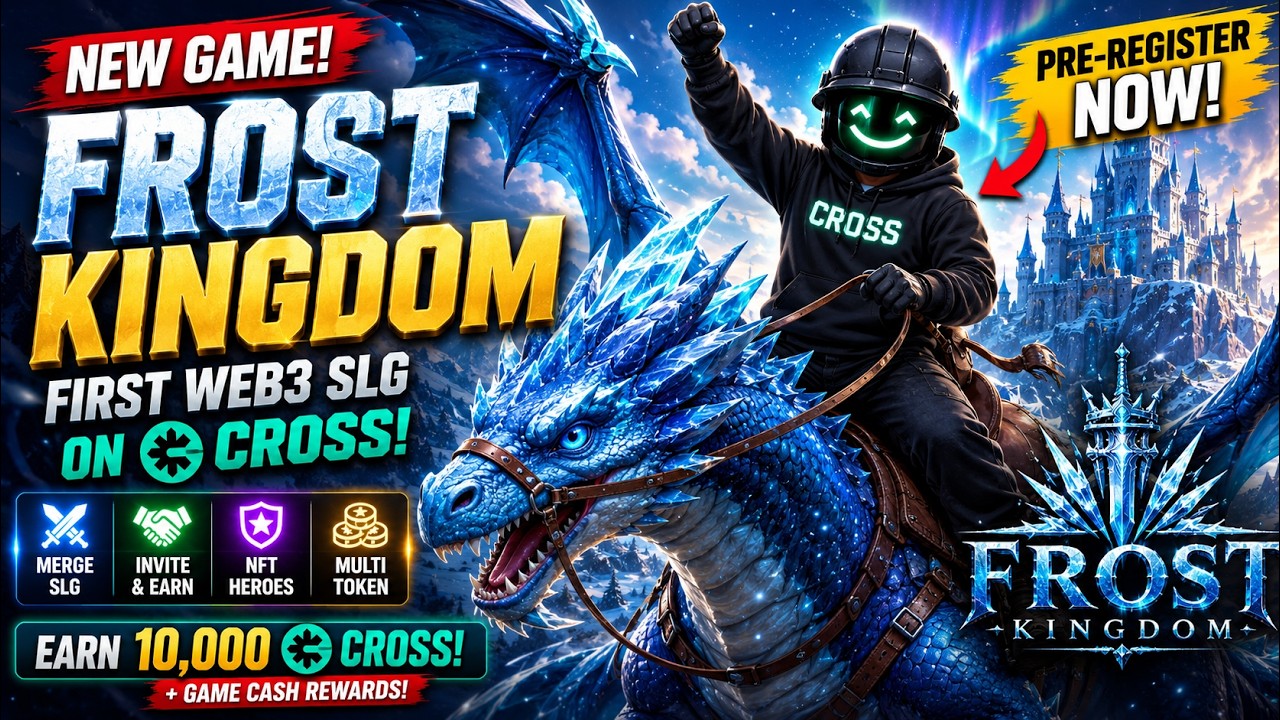 Frost Kingdom is HERE! First Web3 SLG on CROSS Ecosystem Explained ❄️⚔️