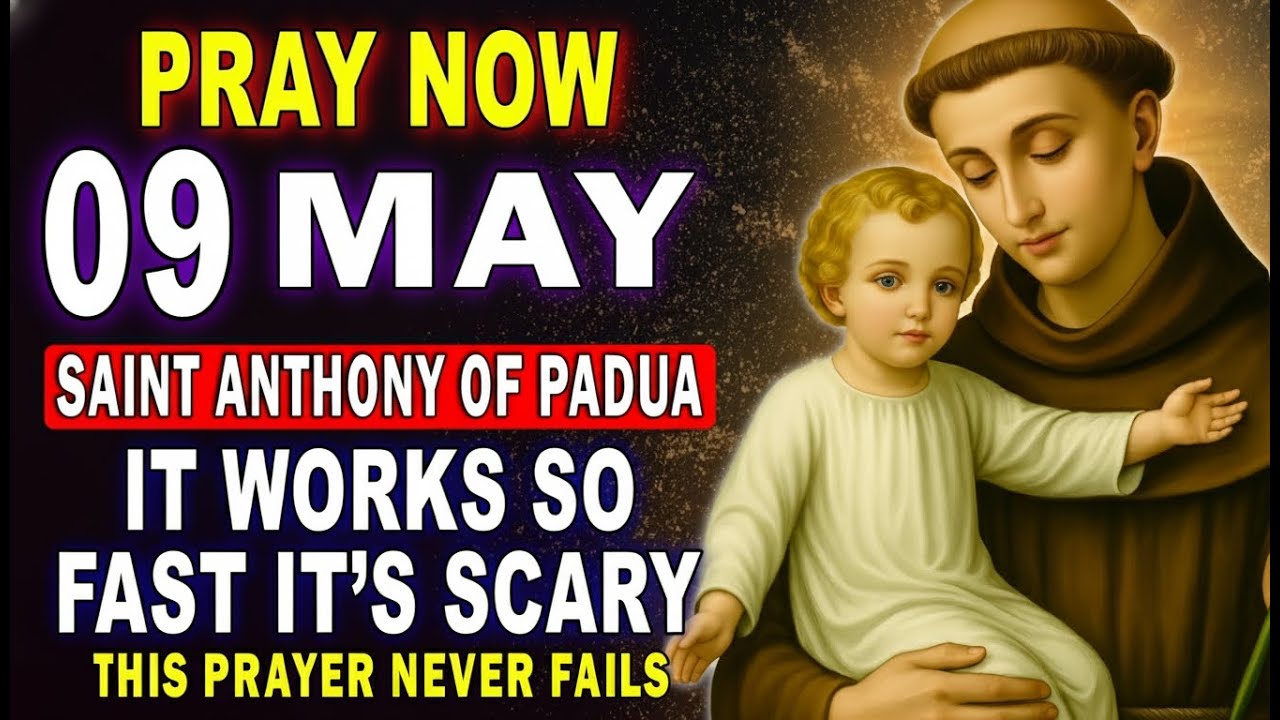 💖RECEIVE MANY MIRACLES IN THIS PRAYER FOR AN URGENT MIRACLE – ST. ANTHONY OF PADUA🙏