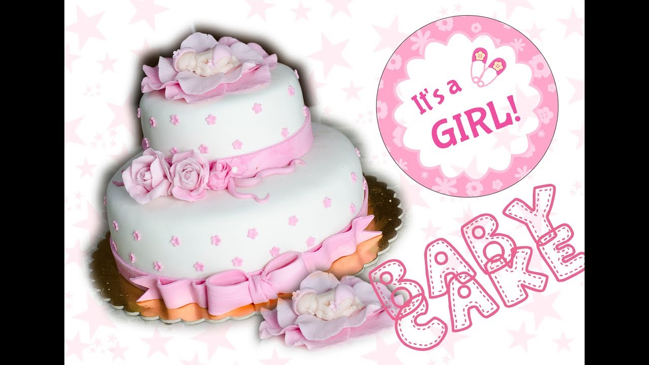 How to make a baby shower cake