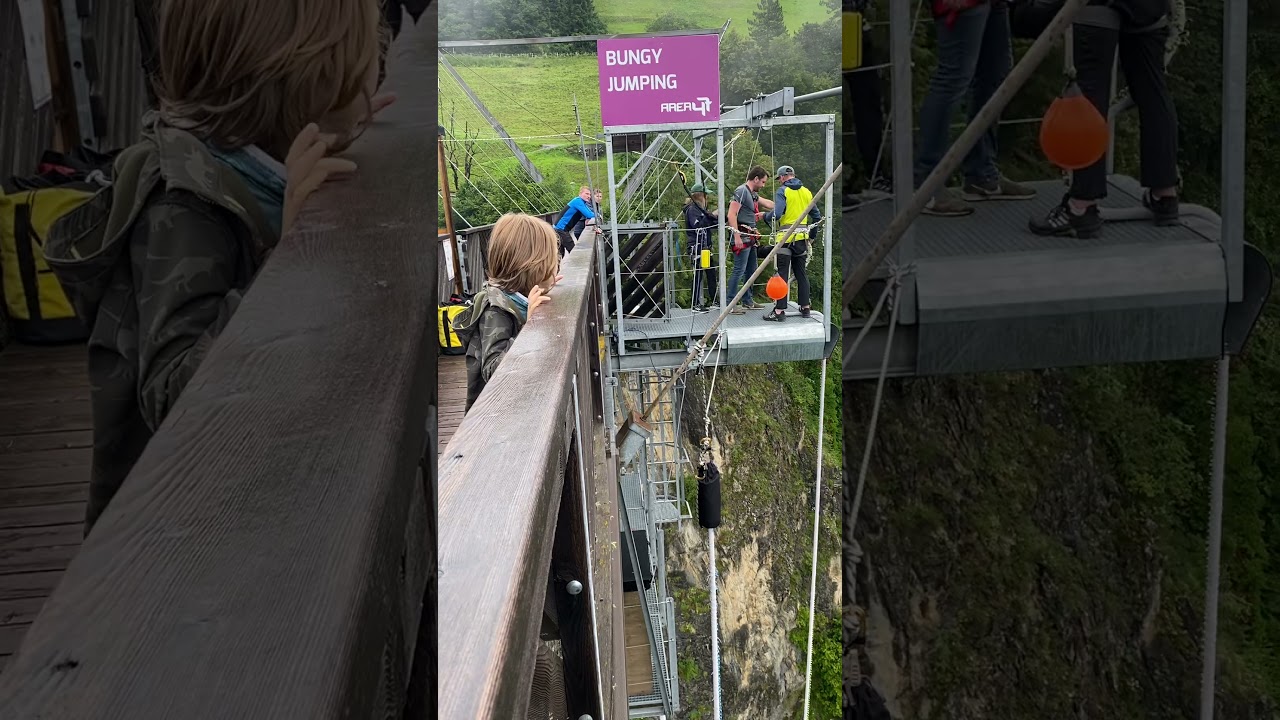 Backflip - Bungee Jumping Pitztal - Benni Raich Brücke - Area 47 - Österreich