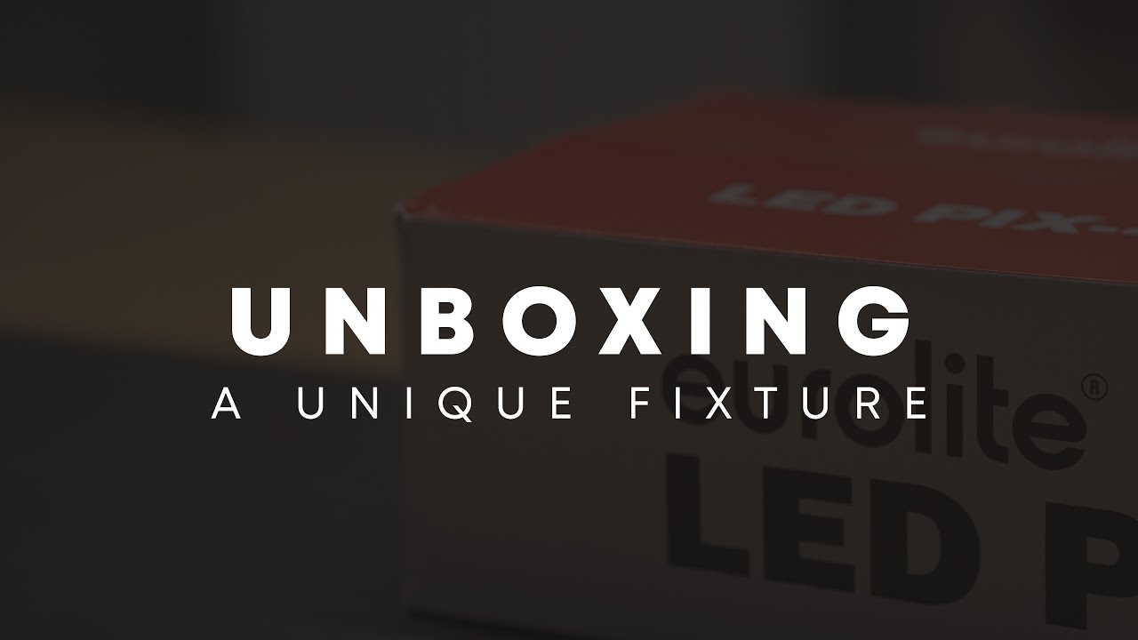 The Most UNIQUE RGB Light You Will Ever Own - Eurolite PIX-40 Strip Unboxing