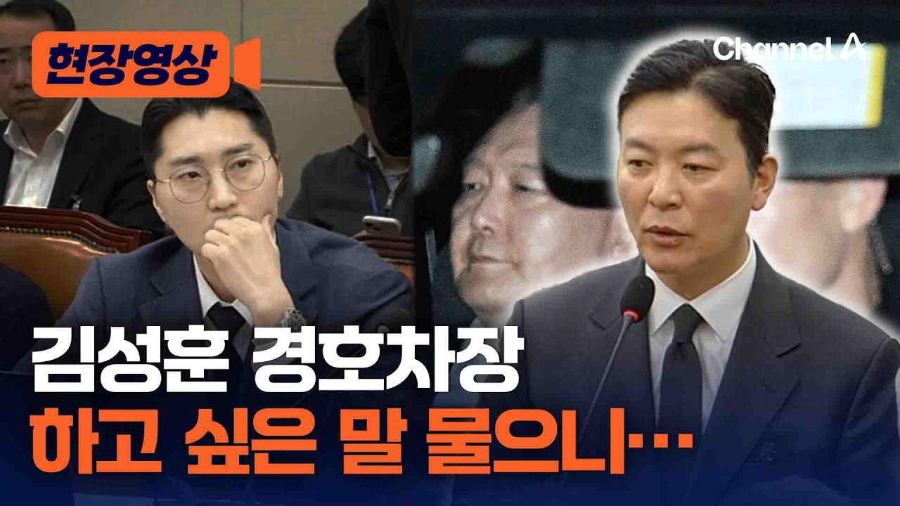 김성훈 경호차장 국조특위서 