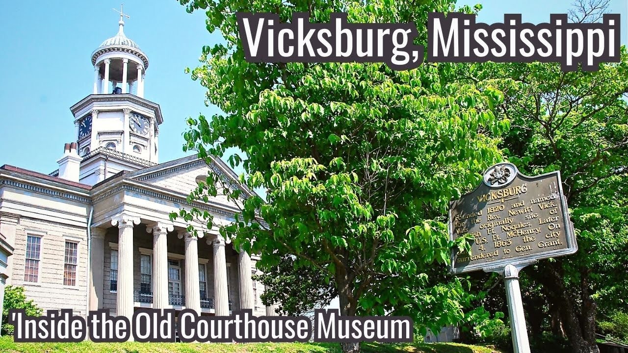 'Inside the Old Courthouse Museum in Vicksburg, Mississippi'