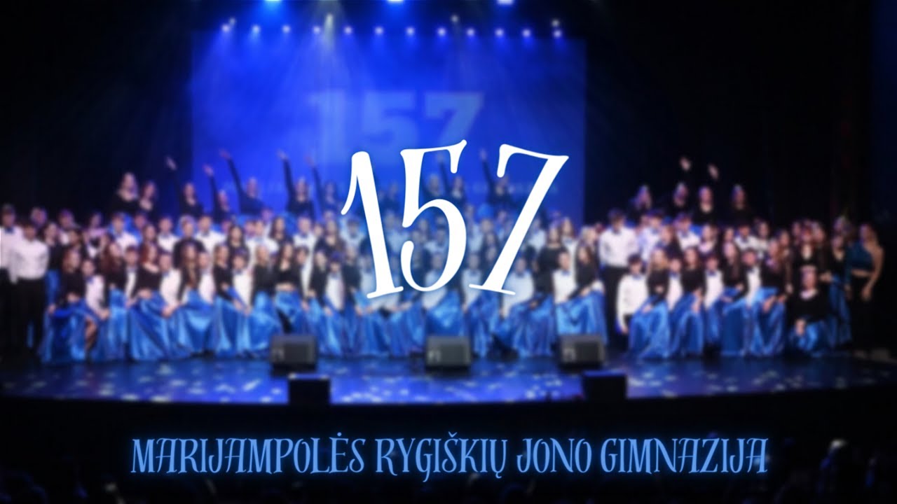 Marijampolės Rygiškių Jono gimnazijos 157 laidos šimtadienis