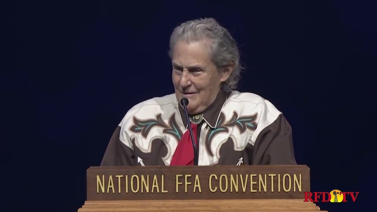 Looking Back: Dr. Temple Grandin Delivers Keynote Speech at the 97th National FFA Convention (2024)