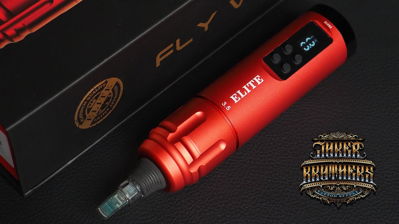 เครื่องสักไร้สาย ELITE FLY-V3 WIRELESS TATTOO PEN