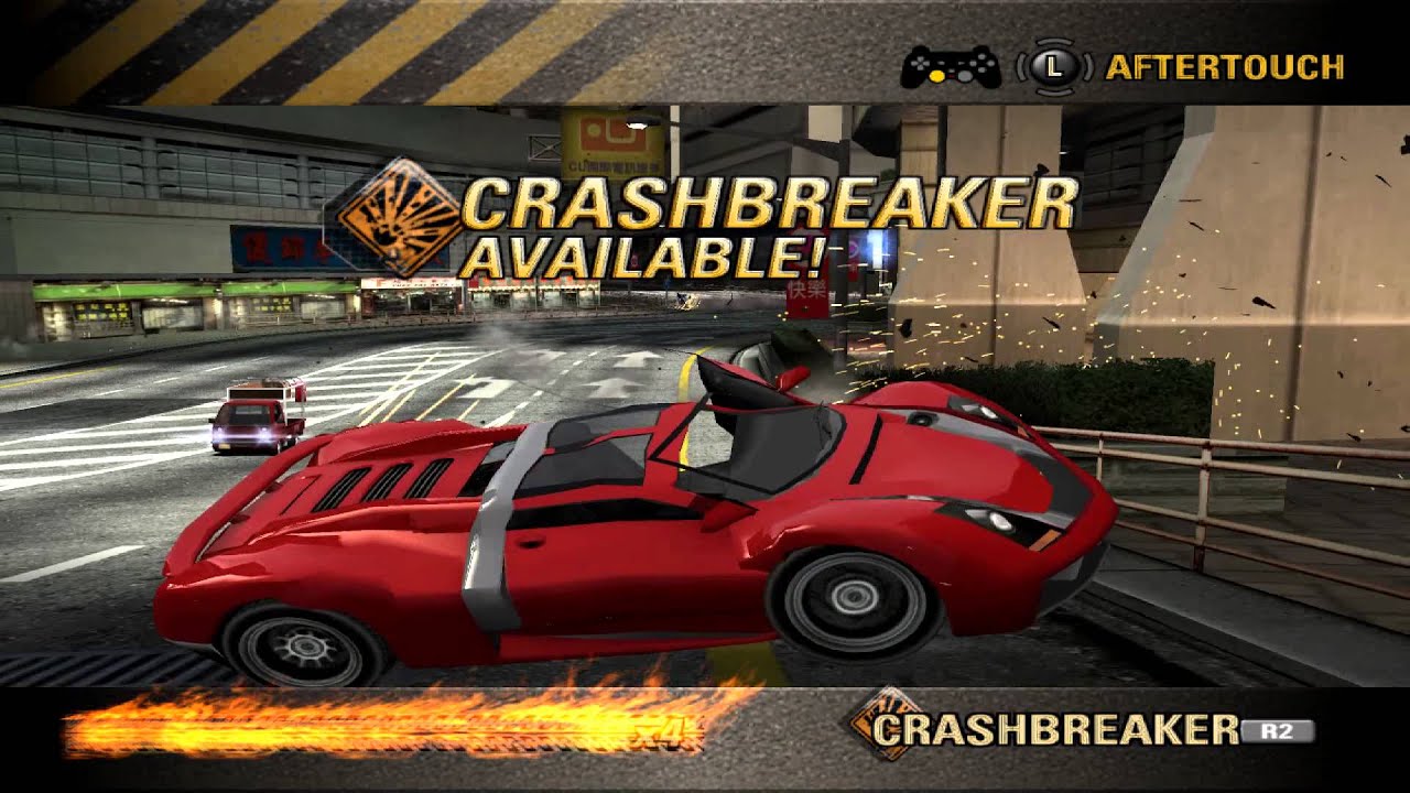 Burnout Revenge - Crashbreaker Reverse Road Rage - Central Route