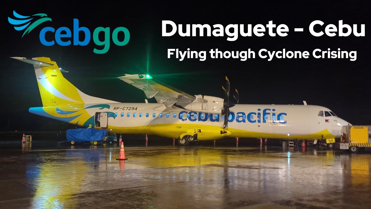 TRIP REPORT | Cebgo | ATR-72-600 | Dumaguete - Cebu 🇵🇭