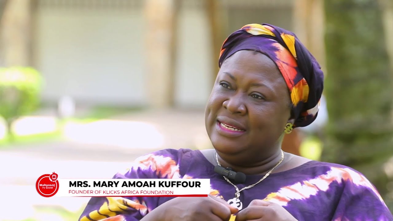 Up-close with Mrs. Mary Amoah Kuffour - Founder of Klicks Africa Foundation - Mahyease (3-4-24)