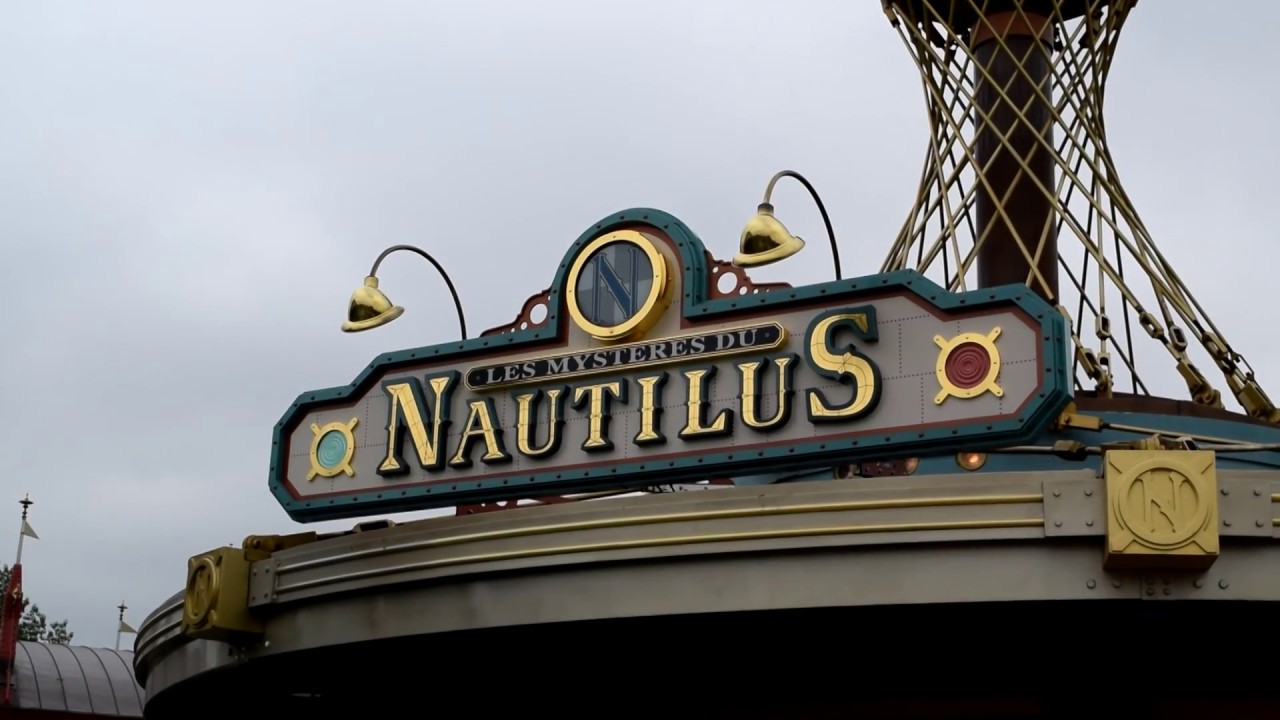 Inside Captain Nemo´s Nautilus at Disneyland Paris