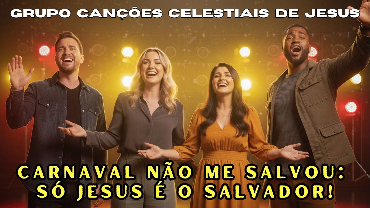 MÚSICA GOSPEL | RIO DE VIDA, JESUS SALVADOR | CARNAVAL NÃO ME SALVOU, SÓ JESUS É O SALVADOR | GCCJ