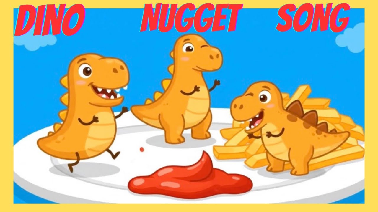 The Dino Nugget Song 🦖| Fun Kids Music Video