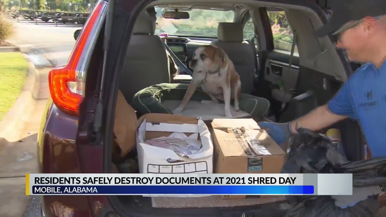 12,000 pounds of paper collected at Community Shred Day in Daphne