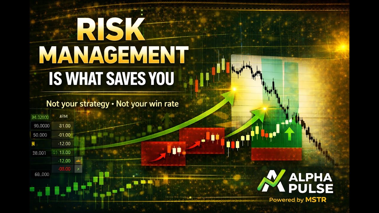 Risk management in trading is what saves you, not your strategy, not your win rate, Trading