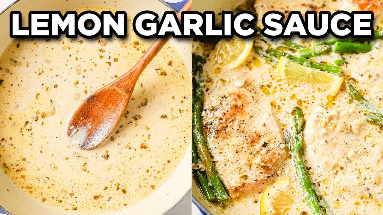 Creamy Lemon Garlic Sauce for Chicken and Pasta