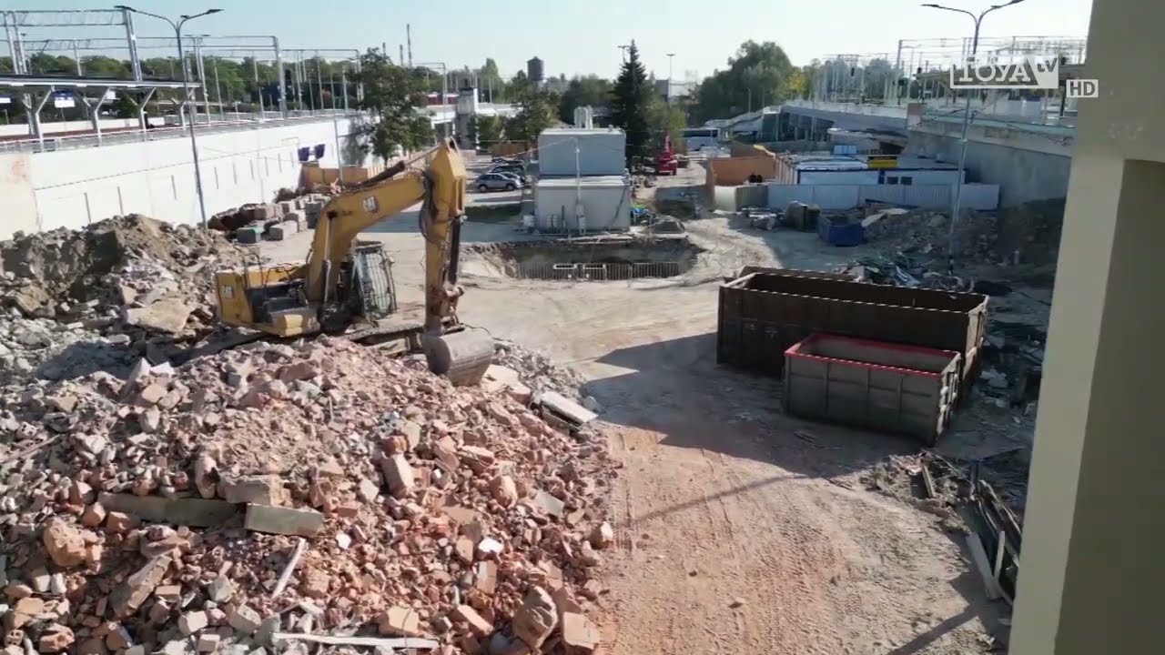 ŁÓDŹ Z LOTU PTAKA - 