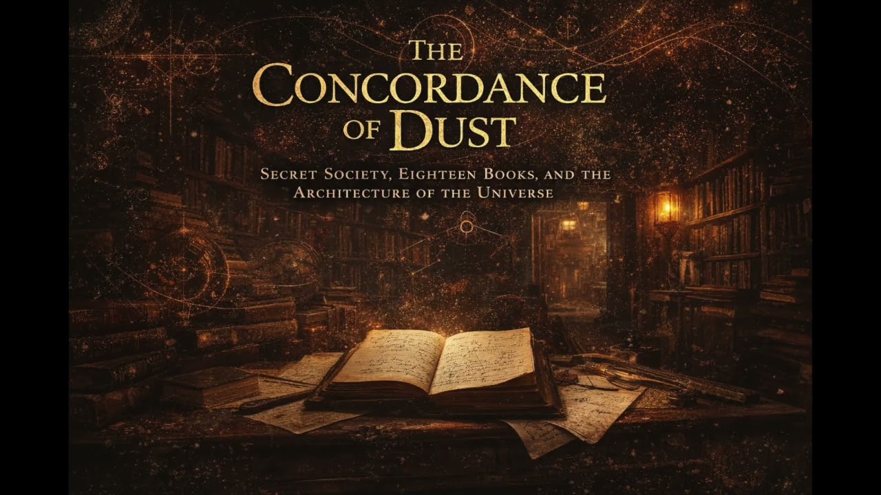 The Concordance of Dust, Secret Society, Eighteen Books, and the Architecture of the Universe