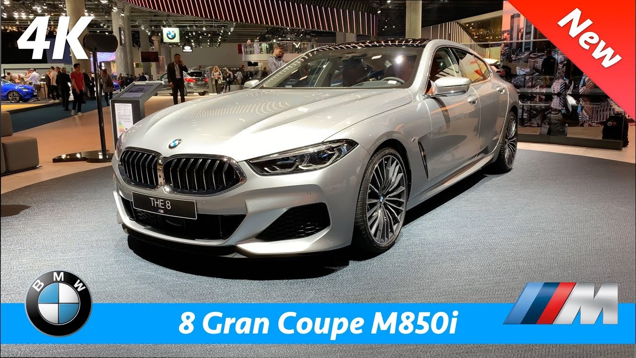 BMW 8 серии Gran Coupe (M850i) 2020 - первый взгляд на 4K | Интерьер - Экстерьер (М Спорт)
