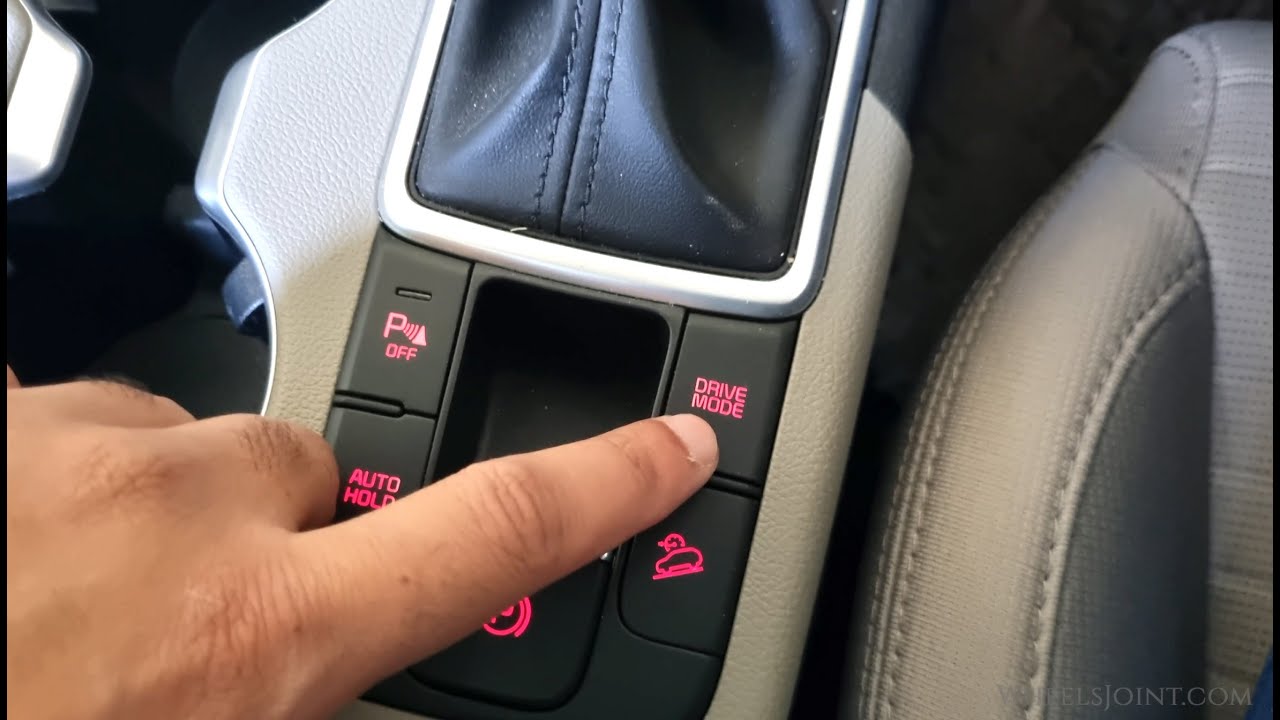 Eco, Sports, and Normal drive modes in Kia Sportage