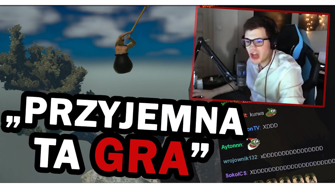 ZARYCZAŁEM!!😠-Getting Over It