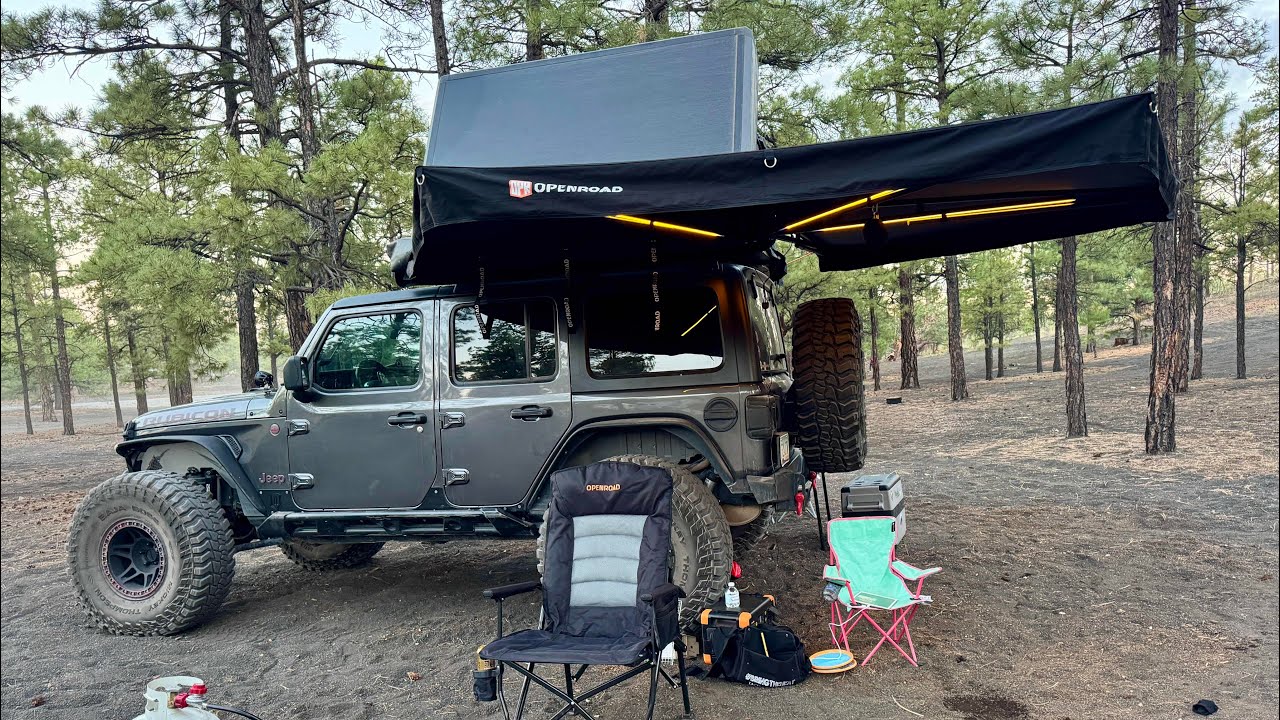 Keep Your Cool with The OPENROAD 270* Awning!