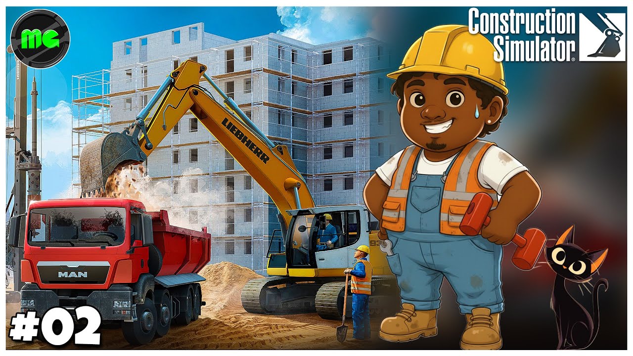 JCB, Lorries, Etc., Construction Simulator | Epi 02 | Manguni Gamer
