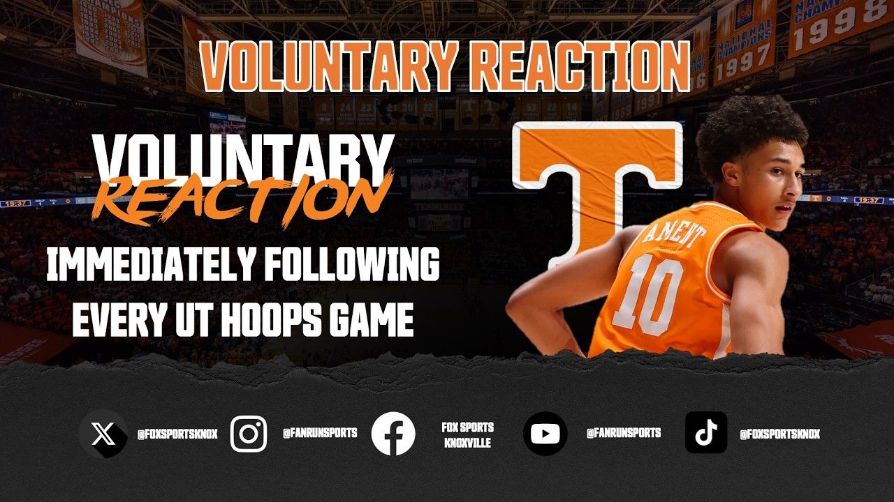 Vols DOMINATE South Carolina 78-59 - INSTANT REACTION || The Voluntary Reaction