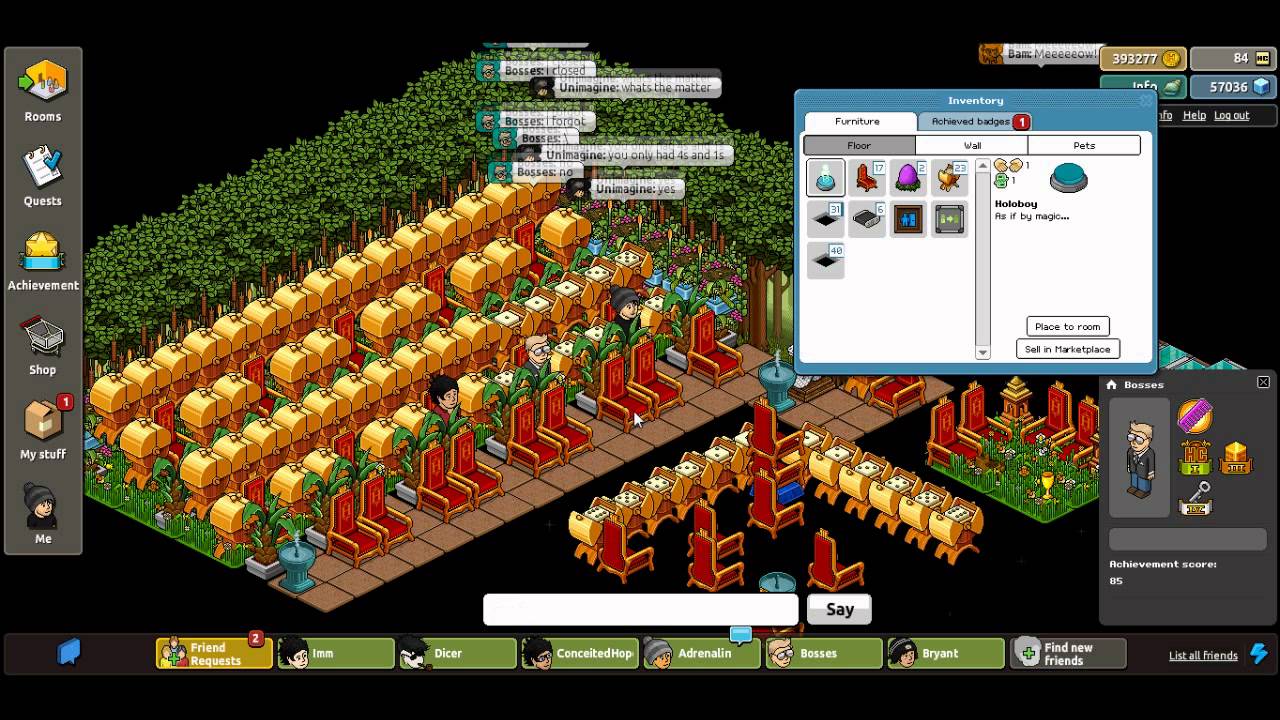 Habboon: Bosses Scamming