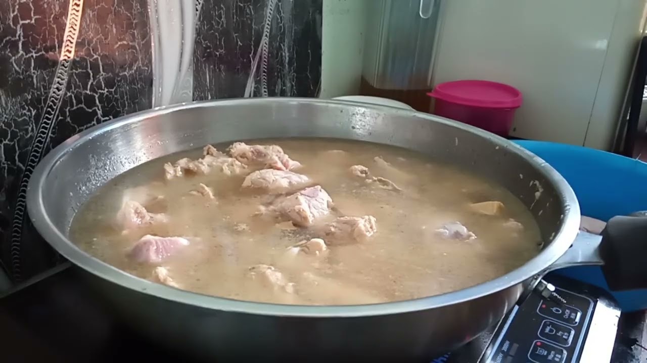 full  swing menu Bab 1 hari ini//babi masak lobak masin//tulang babi goreng//panggang babi//nugget