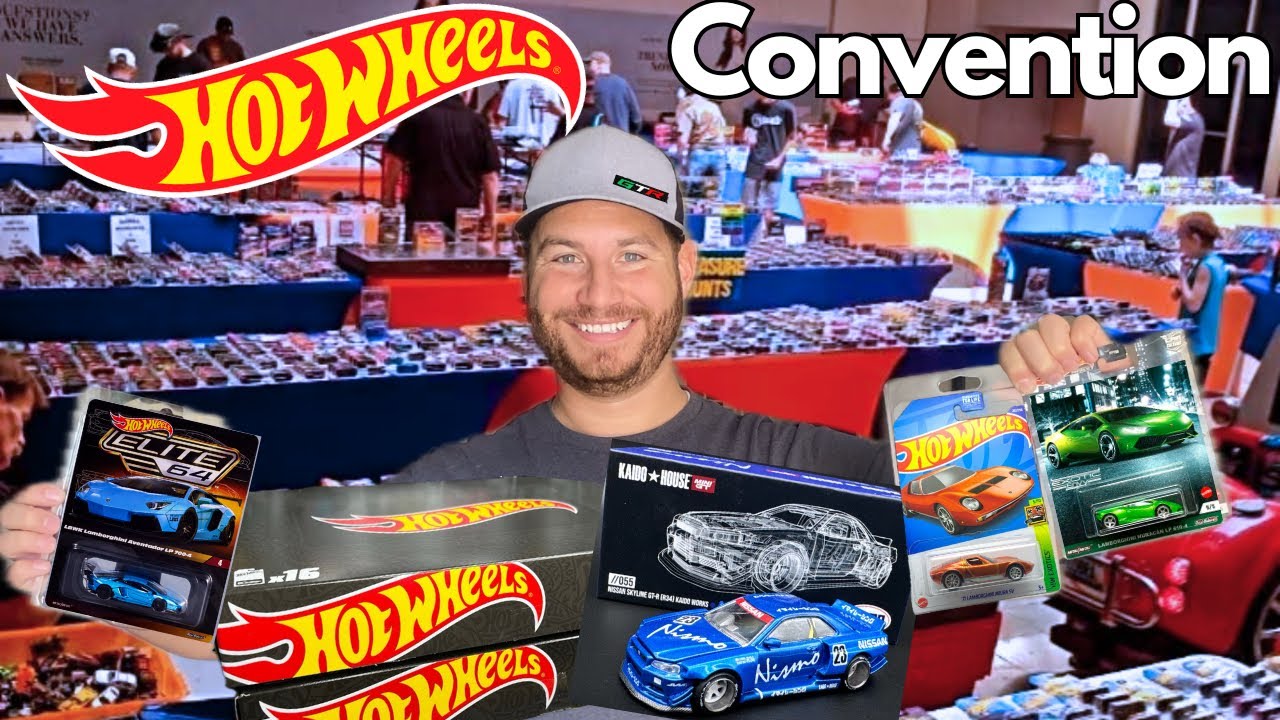 Diecast Convention With New Releases and Rare Car finds!