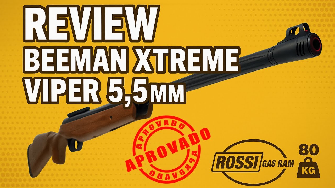 Review Completão da Nova Rossi Beeman Viper 5,5mm