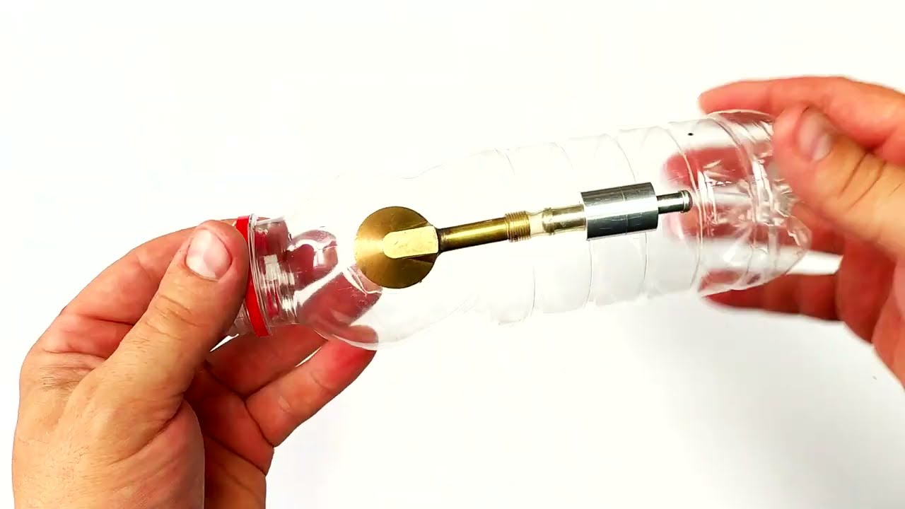 How to Make BIG Air Paint Spray Gun DIY