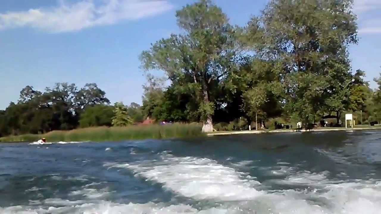 Jet boating in my 24' Sleekcraft day cruiser!!!