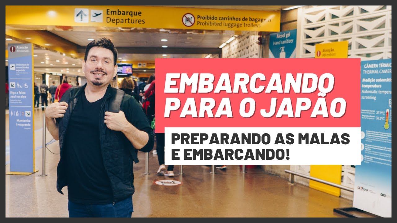 Rumo ao Japão! O que levei na mala? Como foi o embarque? | Vlog da Viagem