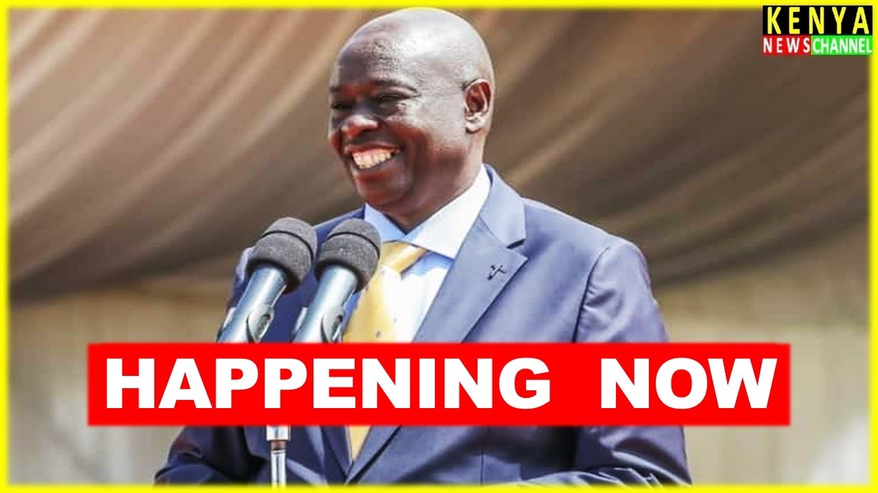 LIVE - Gachagua speaking in Laikipia after meeting Ruto in Ol Kalou | Home of the Late Nancy Wangeci