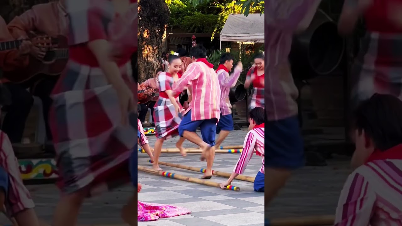 The mesmerizing Filipino Tinikling dance, 🇵🇭✨ #Tinikling #PhilippineDance #fromlacktolegacy