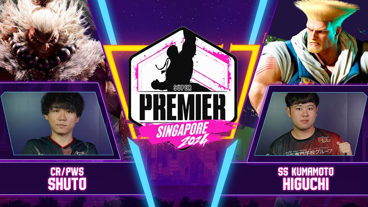 CR/PWS|Shuto (Akuma) vs. SS熊本 Higuchi (Guile) - Top 8 - CAPCOM Pro Tour 2024 SUPER PREMIER SINGAPORE
