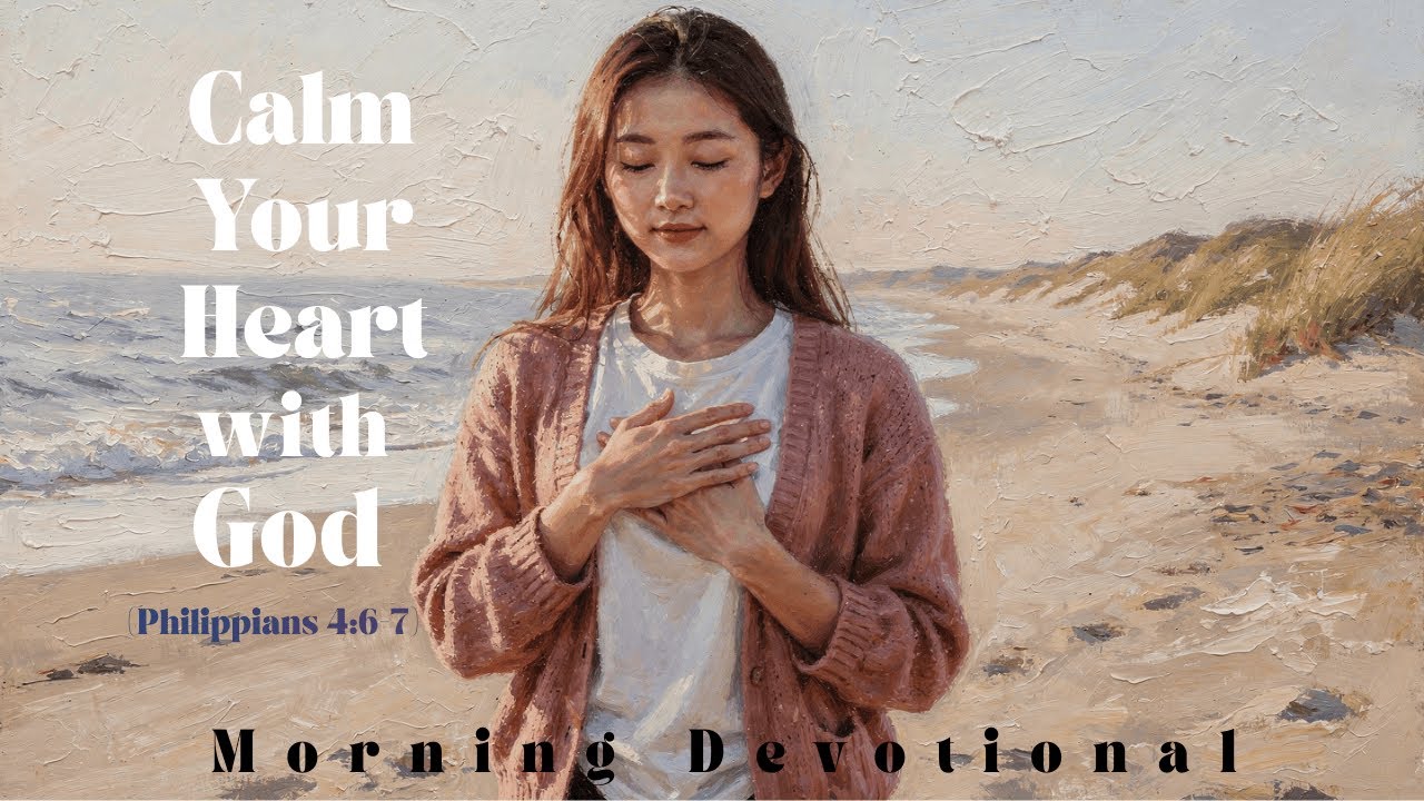 Calm Your Heart with God | Morning Prayer for Anxiety (Philippians 4:6-7)