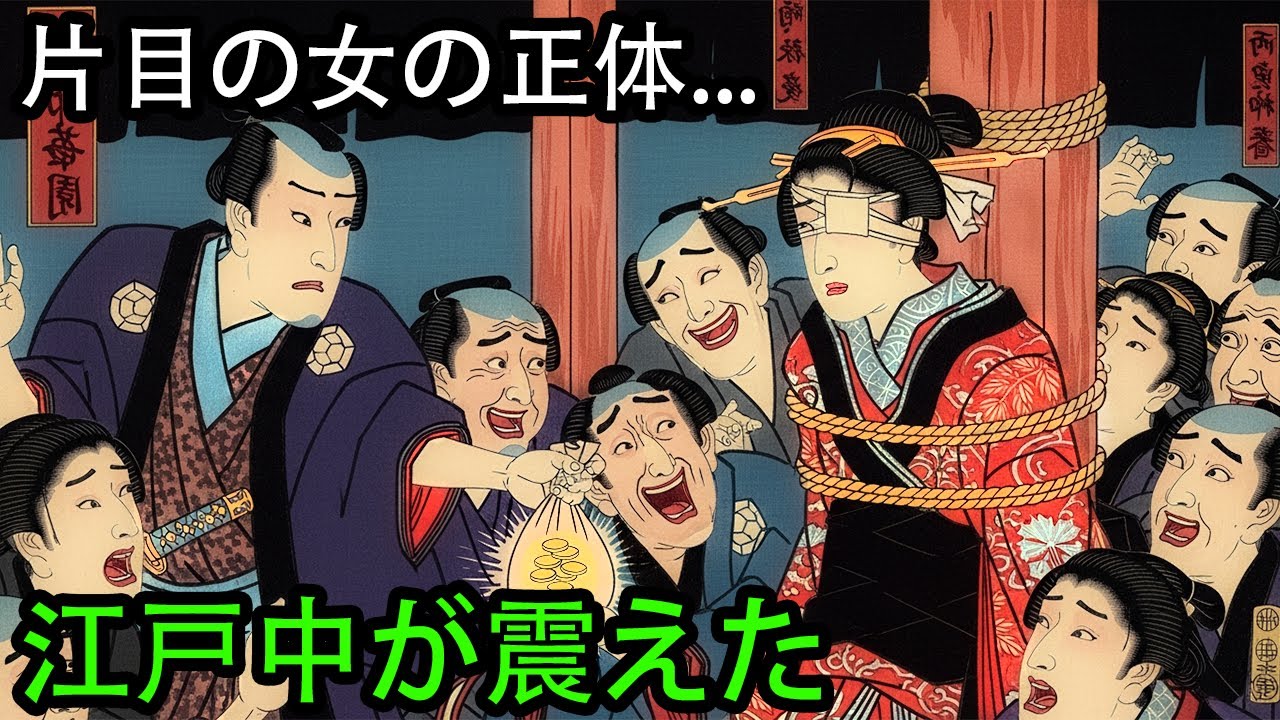 誰も見向きもしなかった片目の娘を5両で娶った男...20年後、江戸中が跪いた | 日本伝統物語 | 野談 | 伝説 | 昔話 | 説話 | 民話