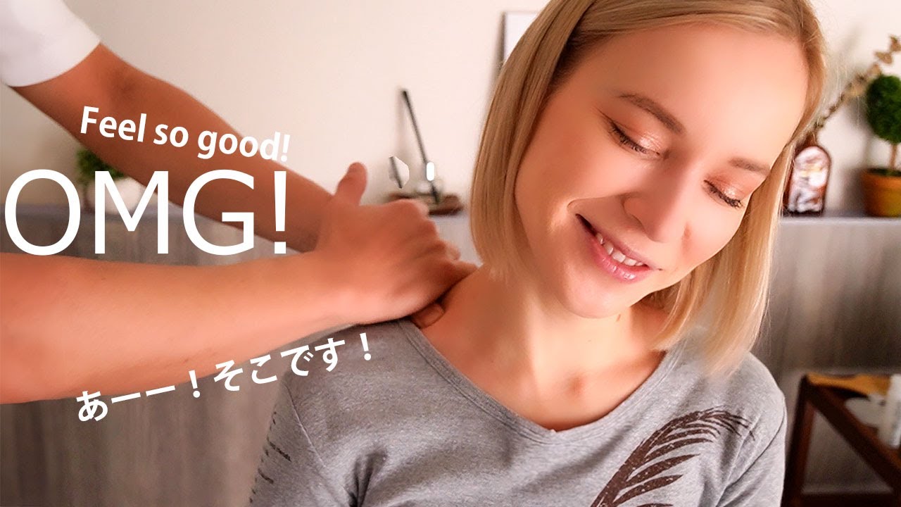NOT ASMR | Разговор на японском языке во время массажа