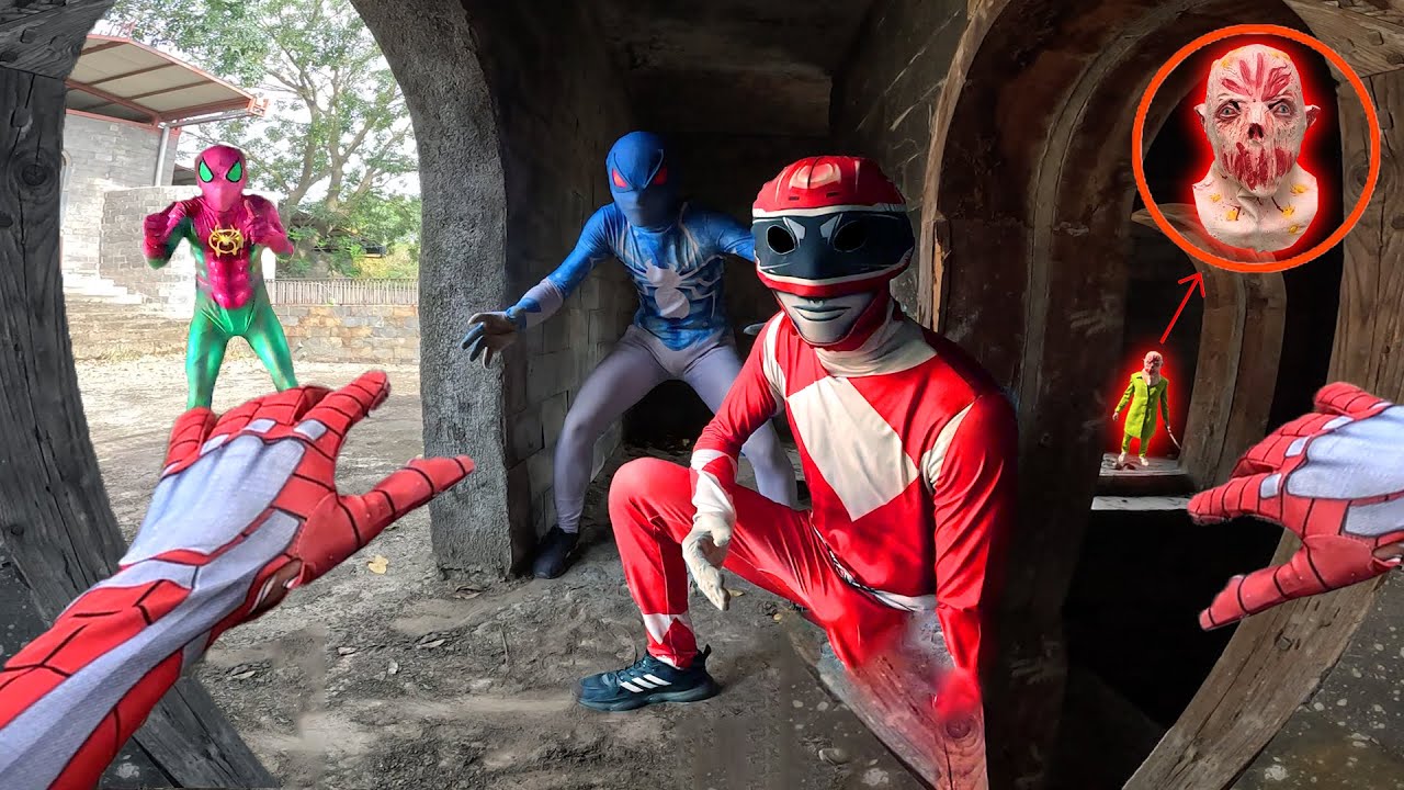 What If Spider-Man Rescue Team SuperHero And Met Knifer Serbian in Abandoned Castle ( Action POV )