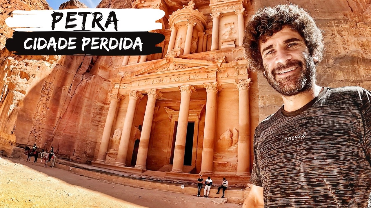 VISITAMOS PETRA - A CIDADE ESCAVADA NAS MONTANHAS